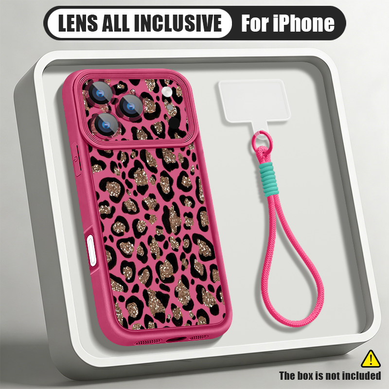 Usb Charger - Casing Ponsel Motif Macan Tutul Cokelat