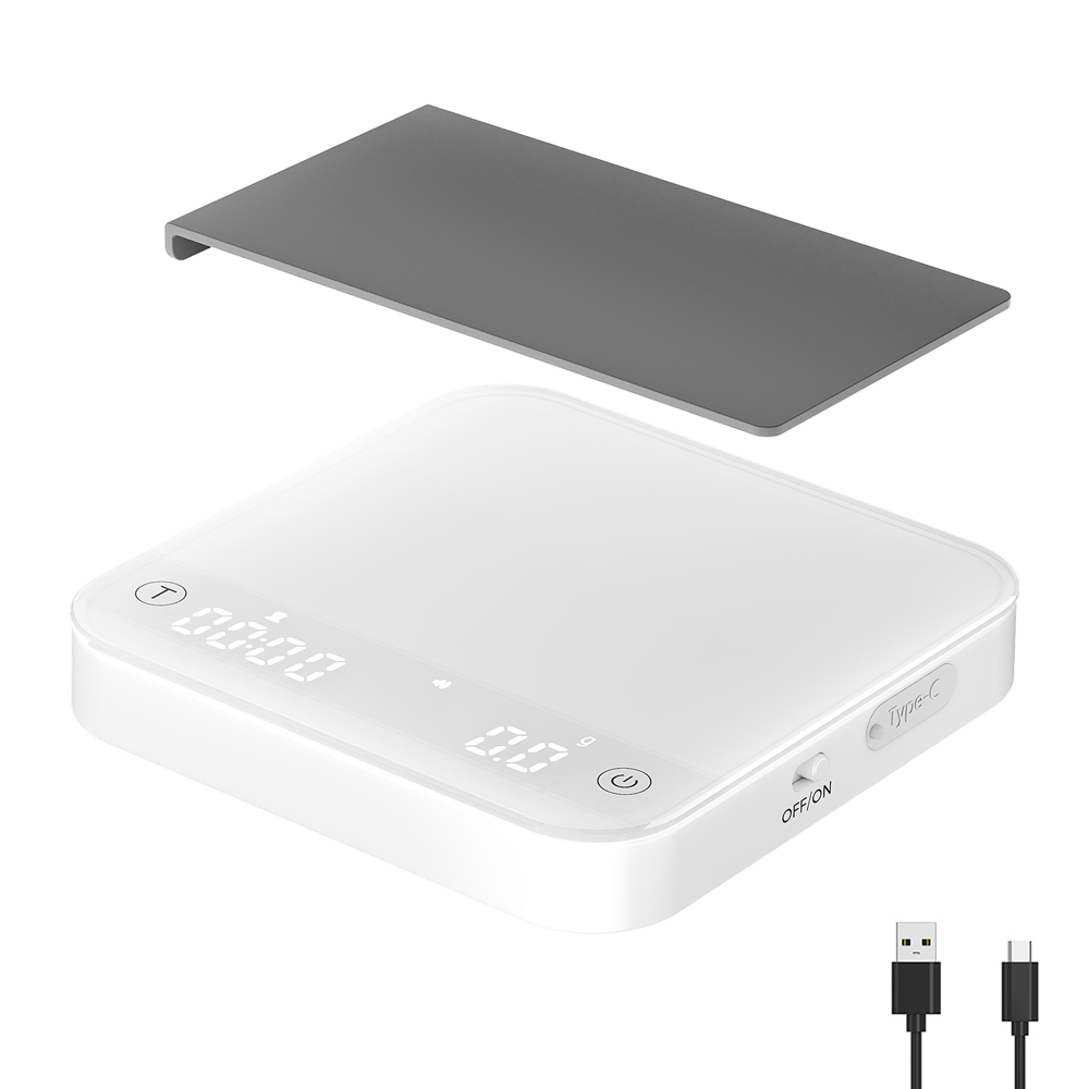 Power Bank - Timbangan Kopi Portabel Presisi 0.1g 0.3g-2000g,
