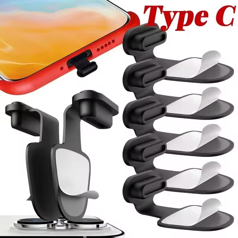 Usb Hub - 1/4/6Pcs Penutup Anti Debu untuk Port