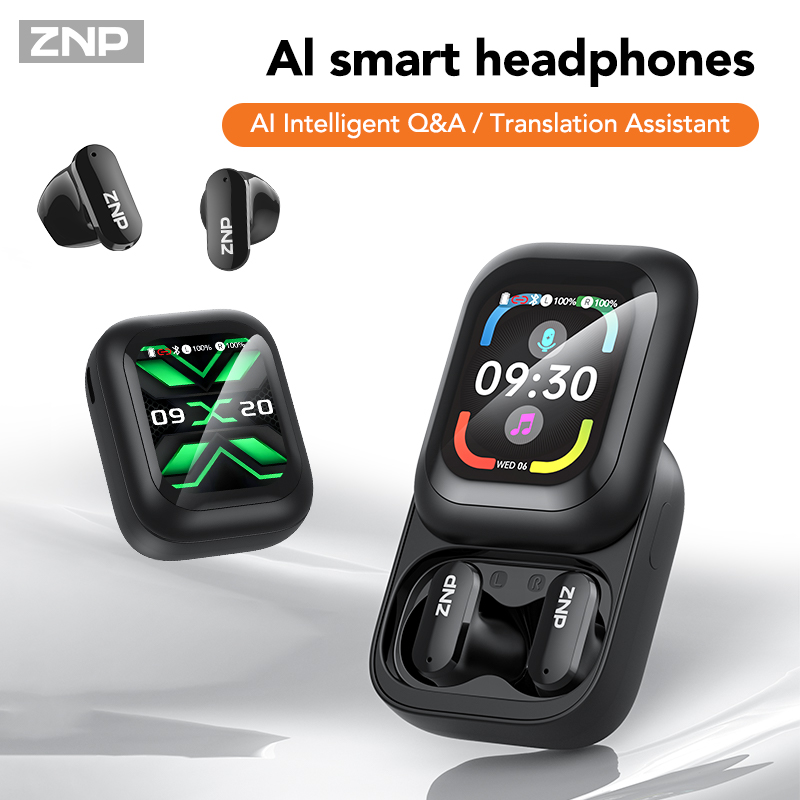 Wireless Charger - ZNP N04, Earbud Nirkabel TWS dengan