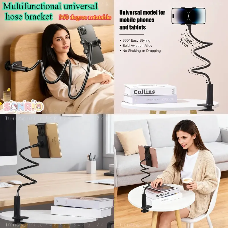 Phone Holder - Penyangga Ponsel Selang Fleksibel 360 Derajat,