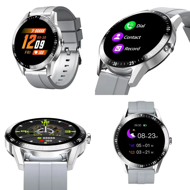 Smart Watch - Jam Tangan Pintar Pelacak Kebugaran Dengan