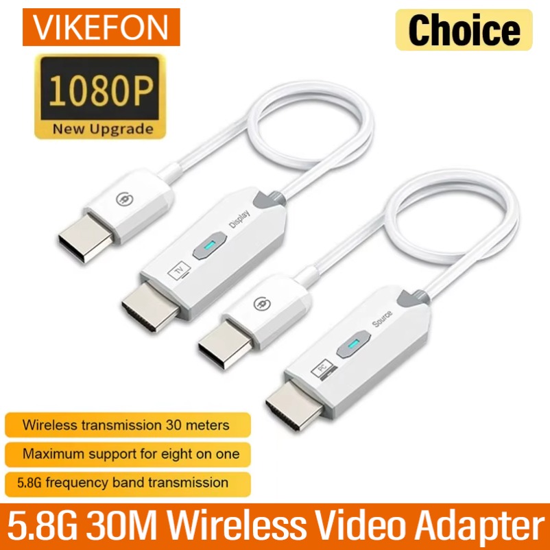 Hdmi Adapter - 1080P 30M 5.8G Penerima Pemancar Video