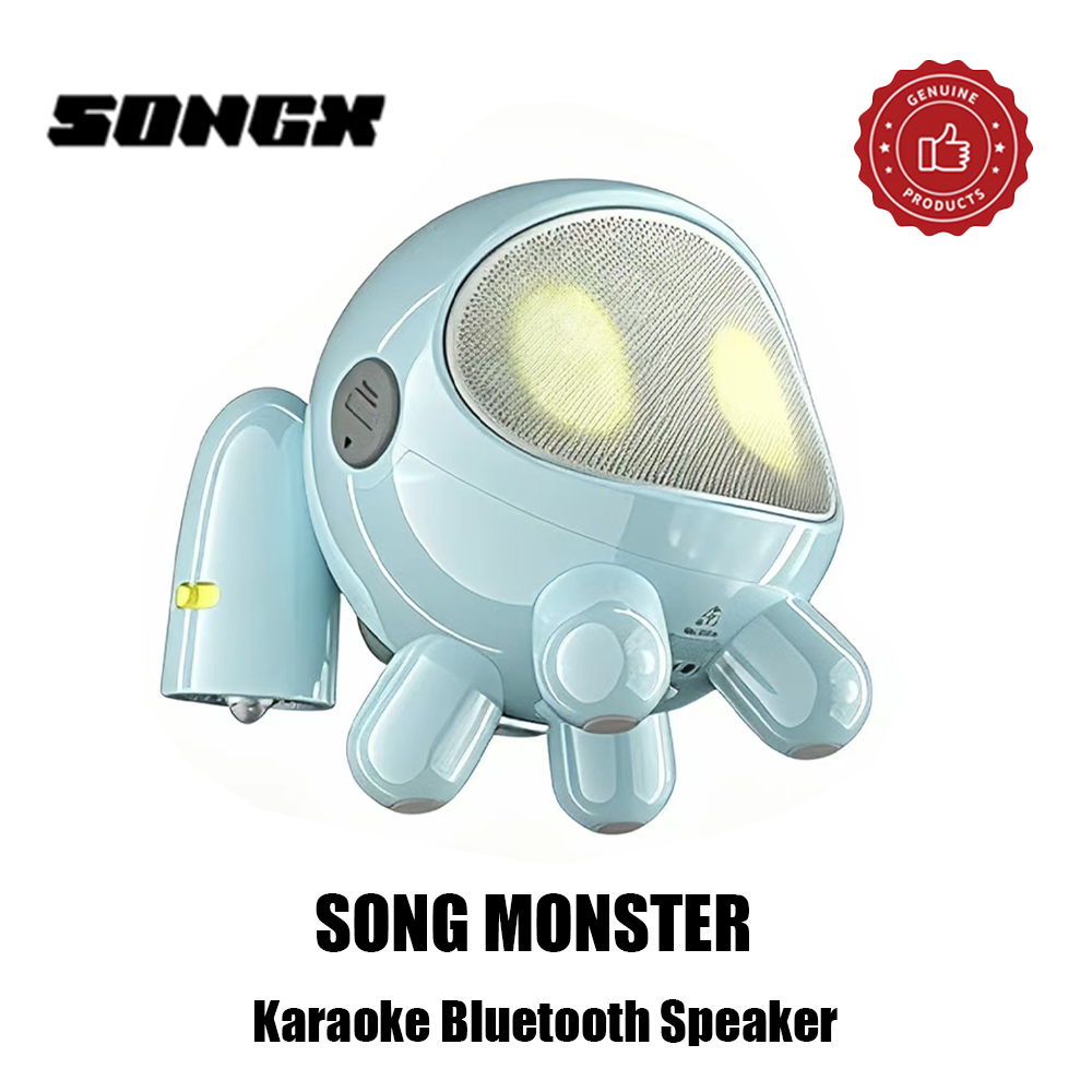 Bluetooth Speaker - SONGX SONGMONSTER Speaker Bluetooth Karaoke Robot