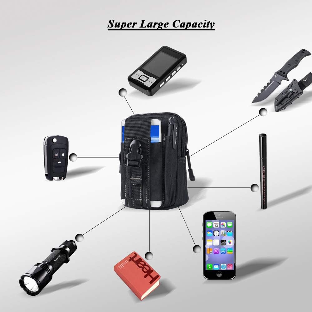Kantong Sabuk Molle Taktis Tas - Phone Holder ulasan dan harga