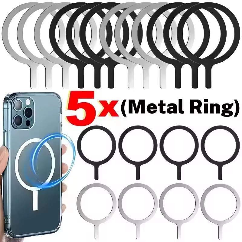 Cincin Pelat Logam Magnetik Un - Wireless Charger ulasan dan harga