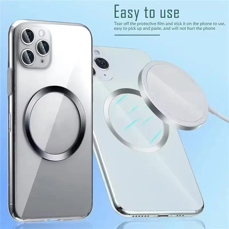 Cincin Pelat Logam Magnetik Un - Wireless Charger ulasan dan harga