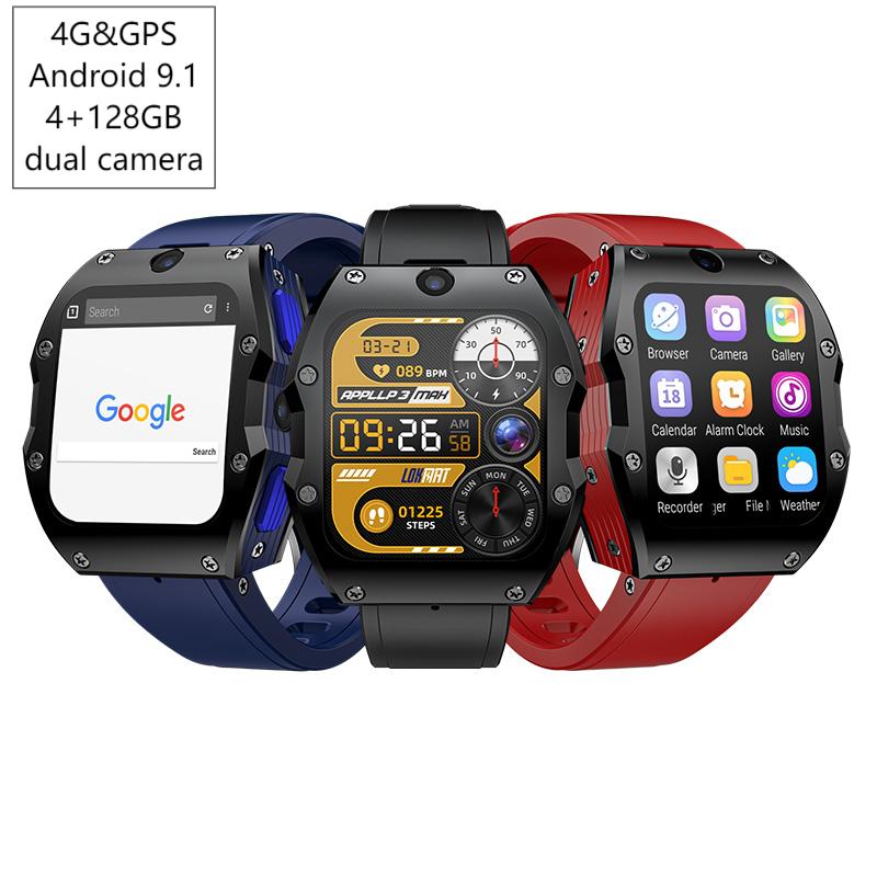 Smartwatch Android 4G 4+128GB  - Smart Watch ulasan dan harga