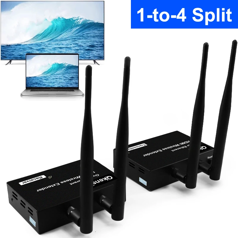 Pengirim dan Penerima Video HD - Hdmi Adapter ulasan dan harga