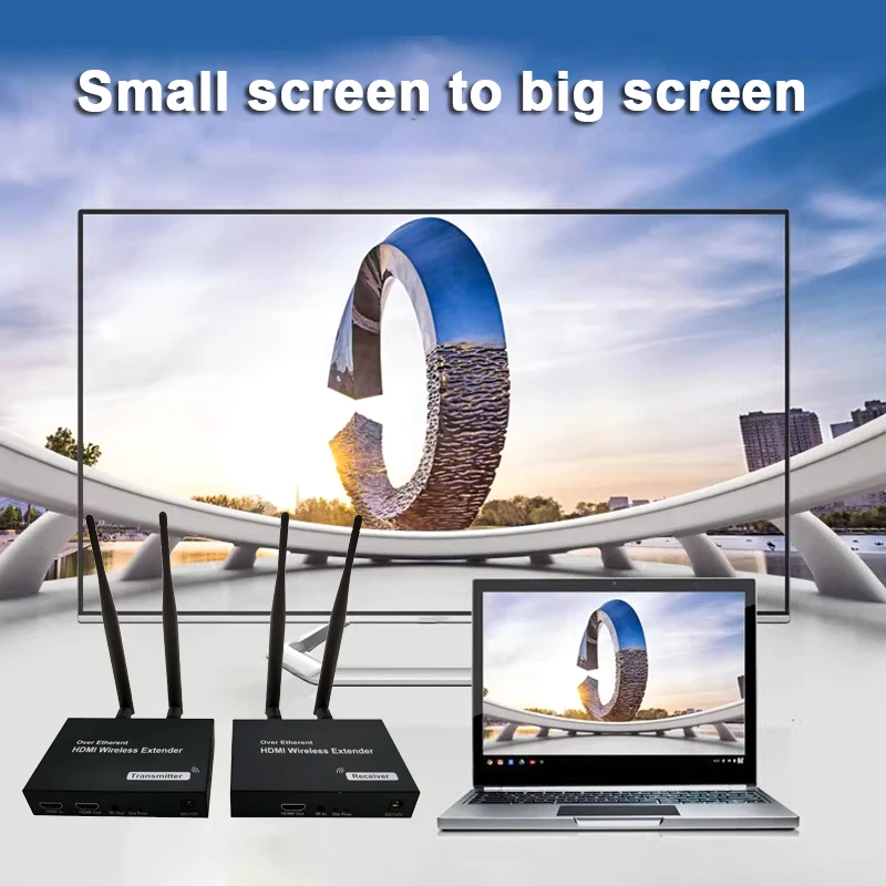 Pengirim dan Penerima Video HD - Hdmi Adapter ulasan dan harga