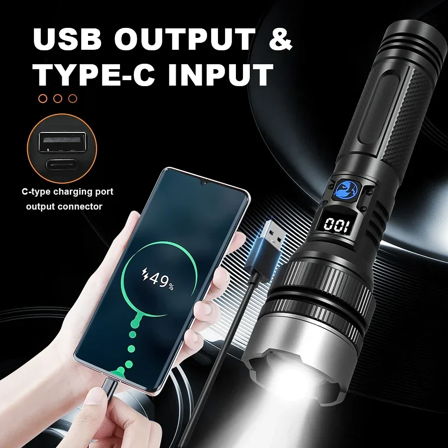 Senter Isi Ulang Ultra Terang, - Power Bank ulasan dan harga