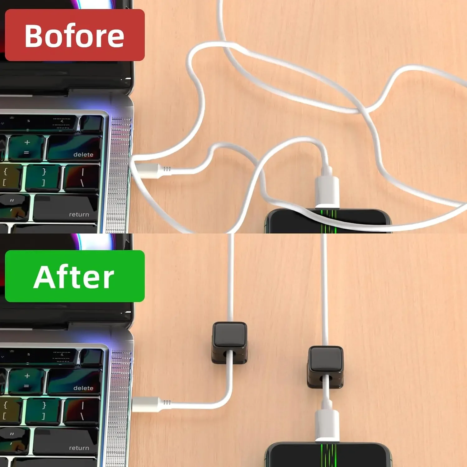Penyangga Kabel Mini, Pengatur - Cable Organizer ulasan dan harga