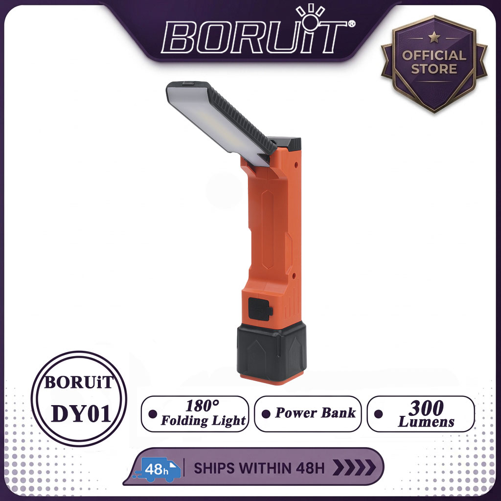 BORUiT 300LM Lampu Kerja LED S - Power Bank ulasan dan harga