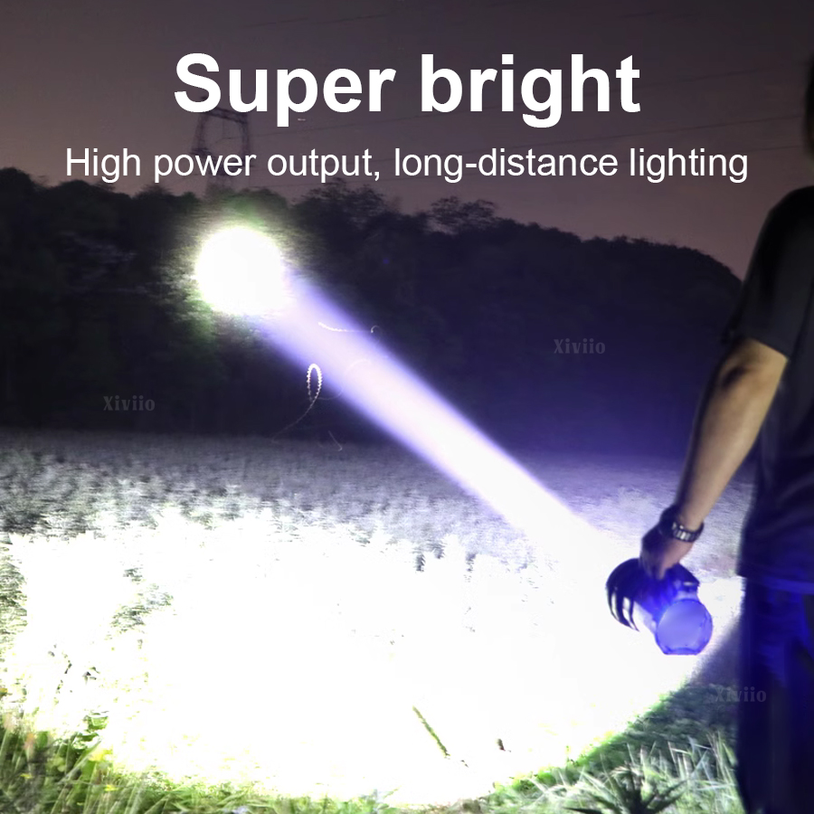 Senter Pencarian Kuat Baru 202 - Power Bank ulasan dan harga