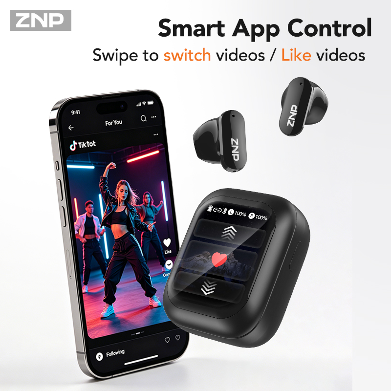 ZNP N04, Earbud Nirkabel TWS d - Wireless Charger ulasan dan harga