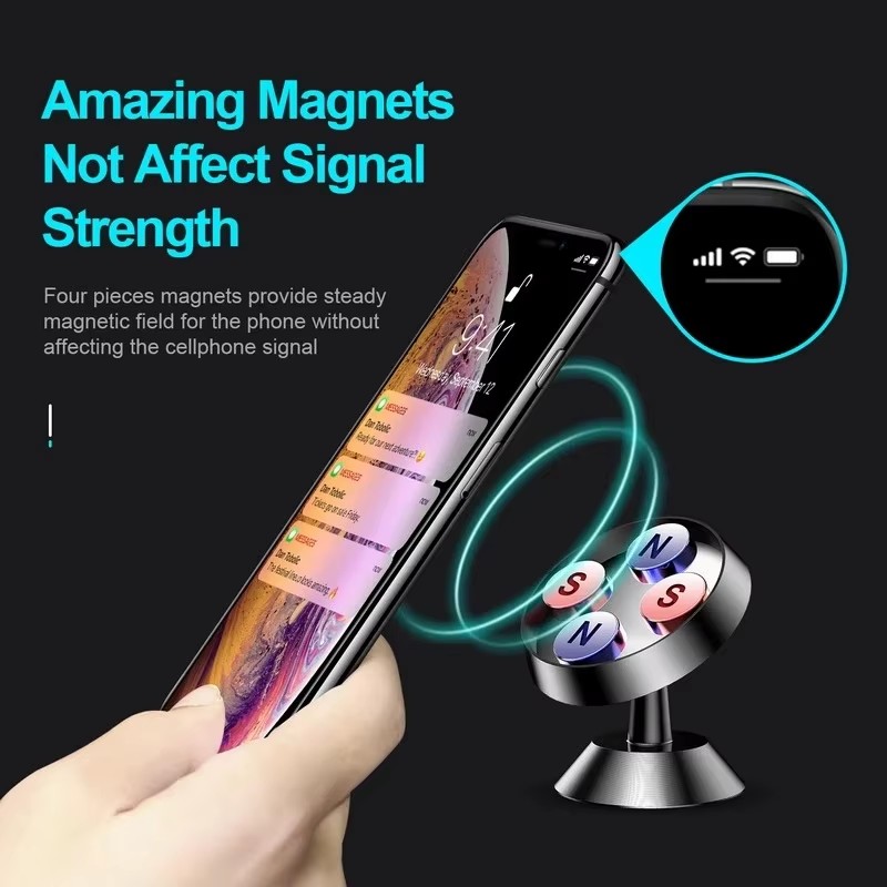 Penyangga Ponsel Magnetik untu - Phone Holder ulasan dan harga