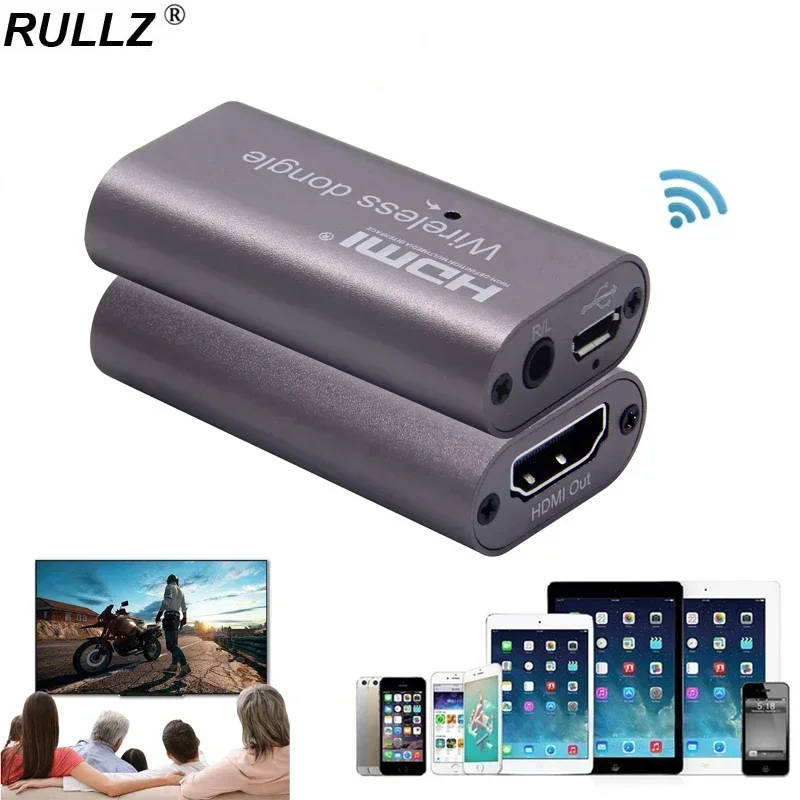 Adaptor Tampilan WiFi Nirkabel - Hdmi Adapter ulasan dan harga