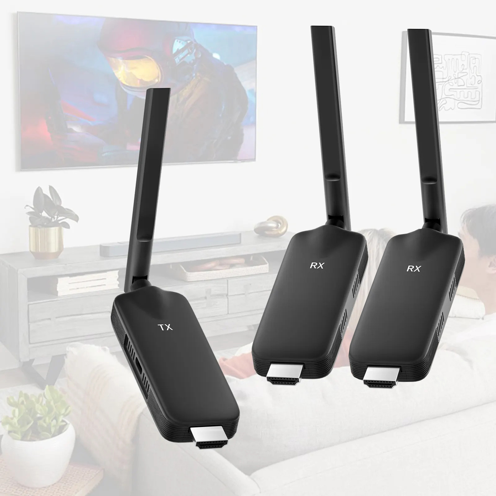 50M Penerima Pemancar Video HD - Hdmi Adapter ulasan dan harga