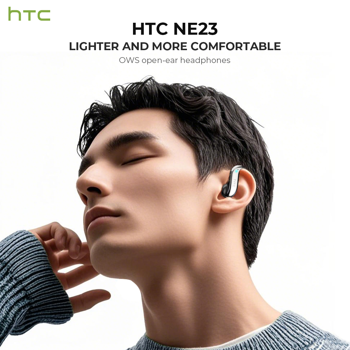 Headphone Bluetooth Open-ear H - Headphones Wireless ulasan dan harga
