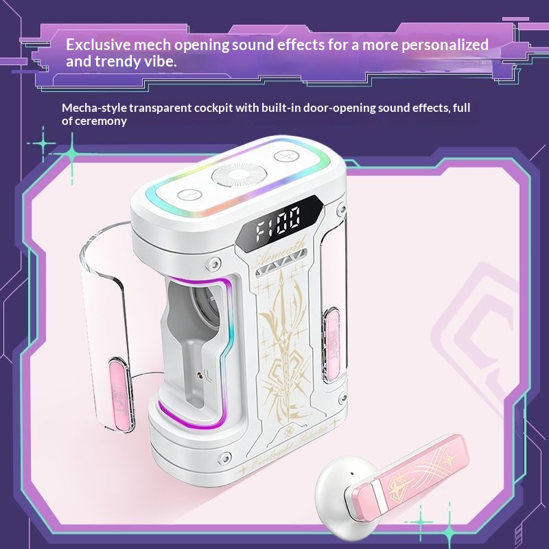 Earphone Bluetooth Anime Elysi - Headphones Wireless ulasan dan harga