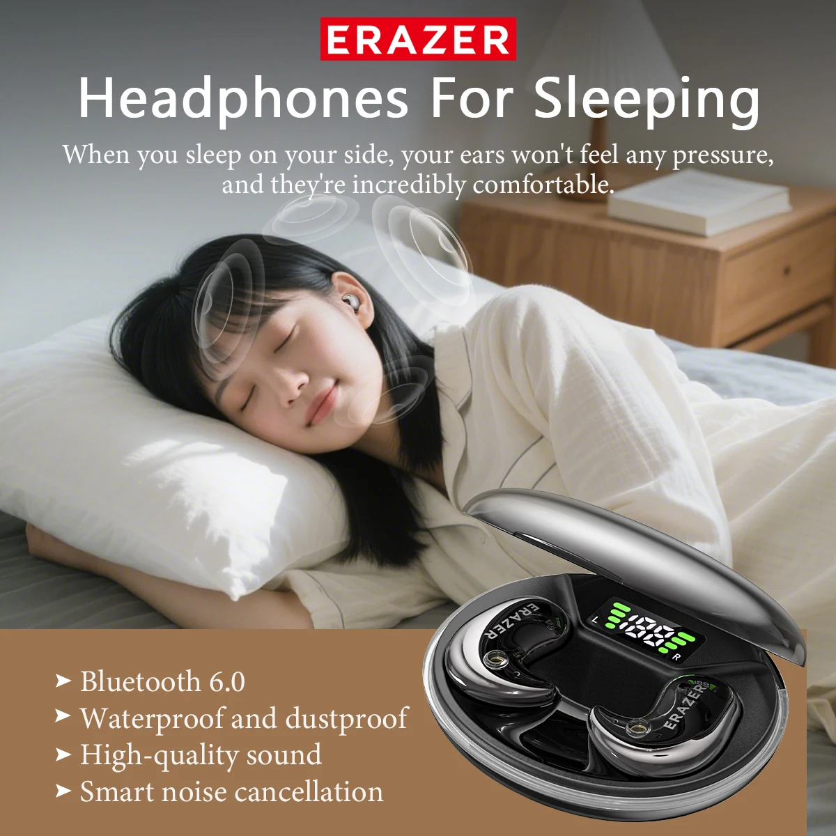 EARZER XF58 Headphone Bluetoot - Wireless Charger ulasan dan harga