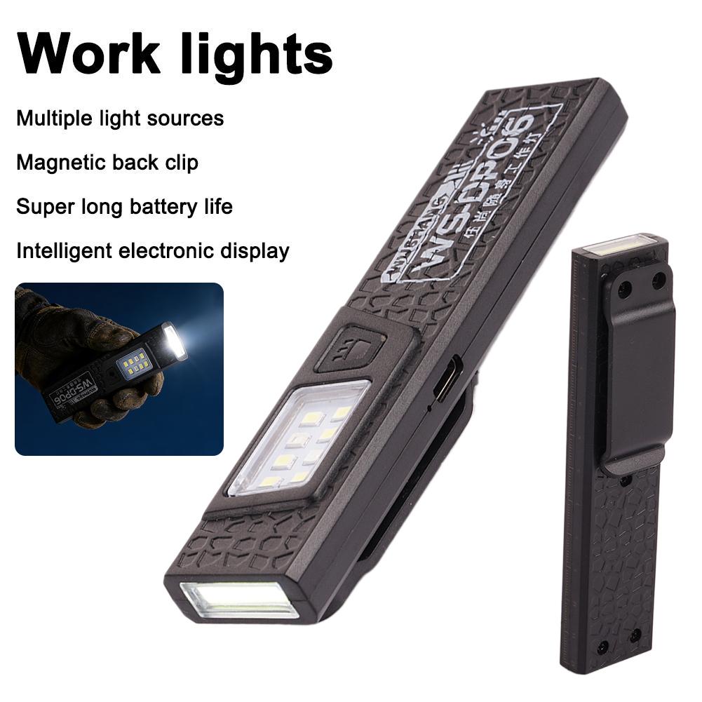 Senter LED Magnetik & Jepit Po - Power Bank ulasan dan harga