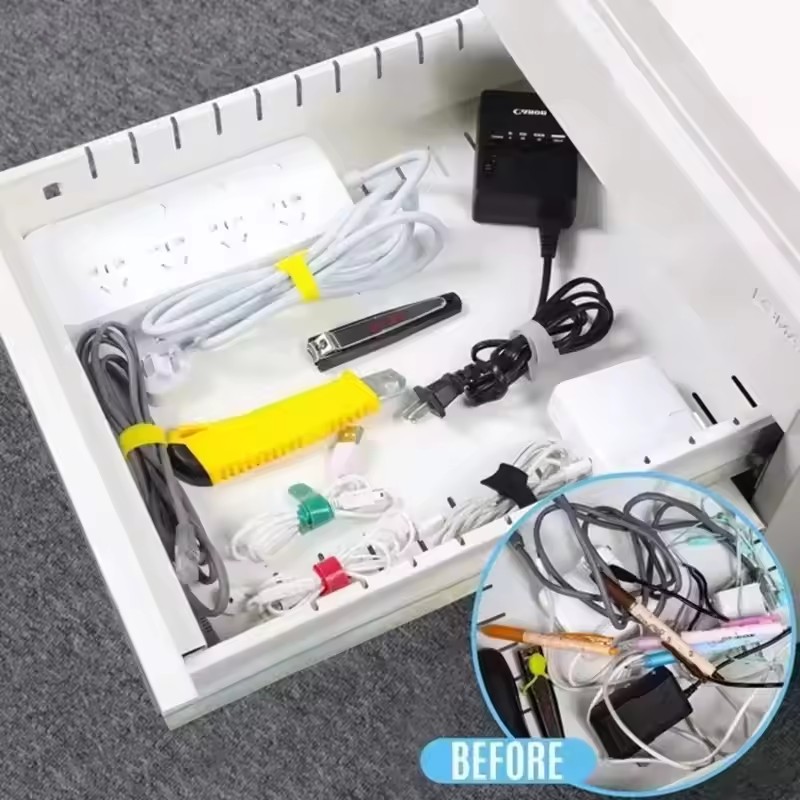 10/30/50Pcs Pengikat Kabel Hoo - Cable Organizer ulasan dan harga