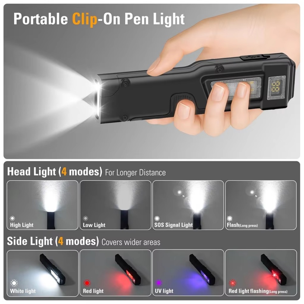 Senter LED EDC Ultra Tipis Isi - Power Bank ulasan dan harga