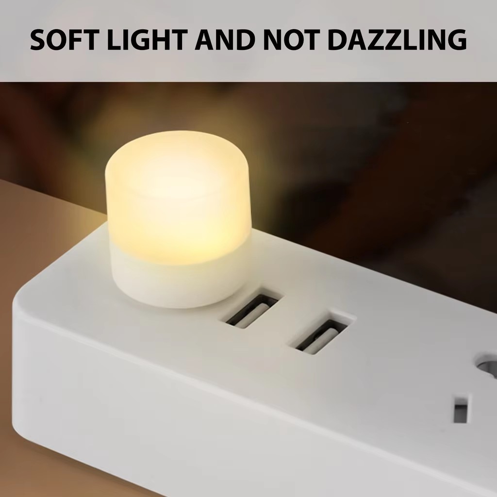 1/10 Buah Lampu Malam Mini USB - Usb Hub ulasan dan harga