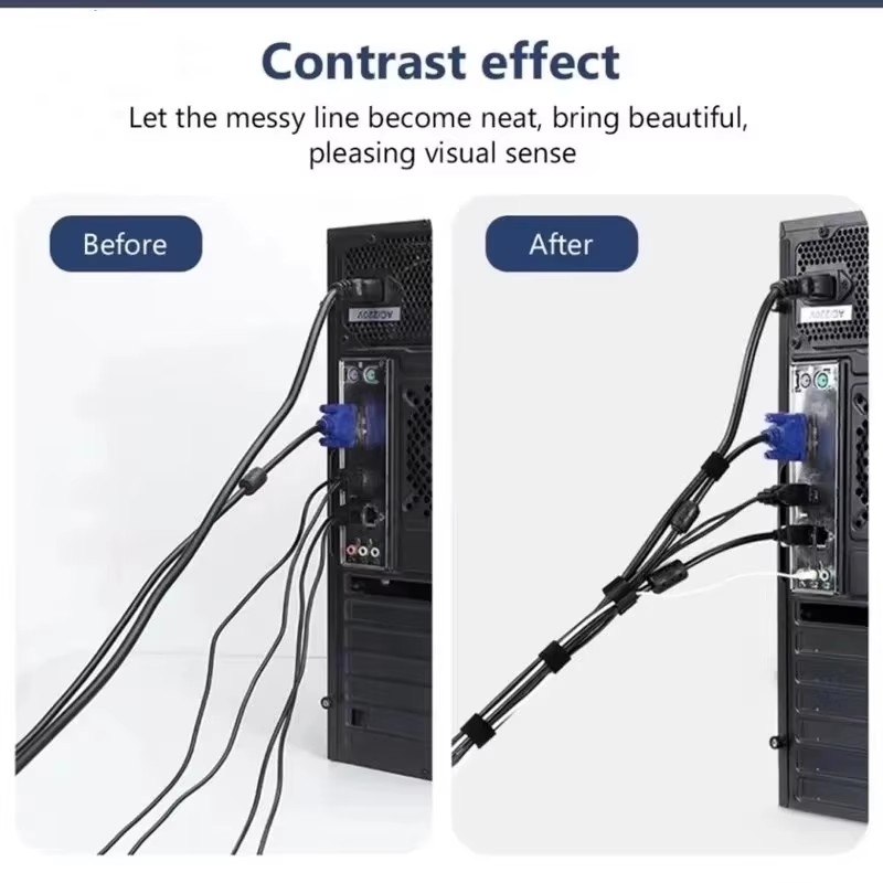 1/5M Pengatur Kabel, Alat Peng - Cable Organizer ulasan dan harga