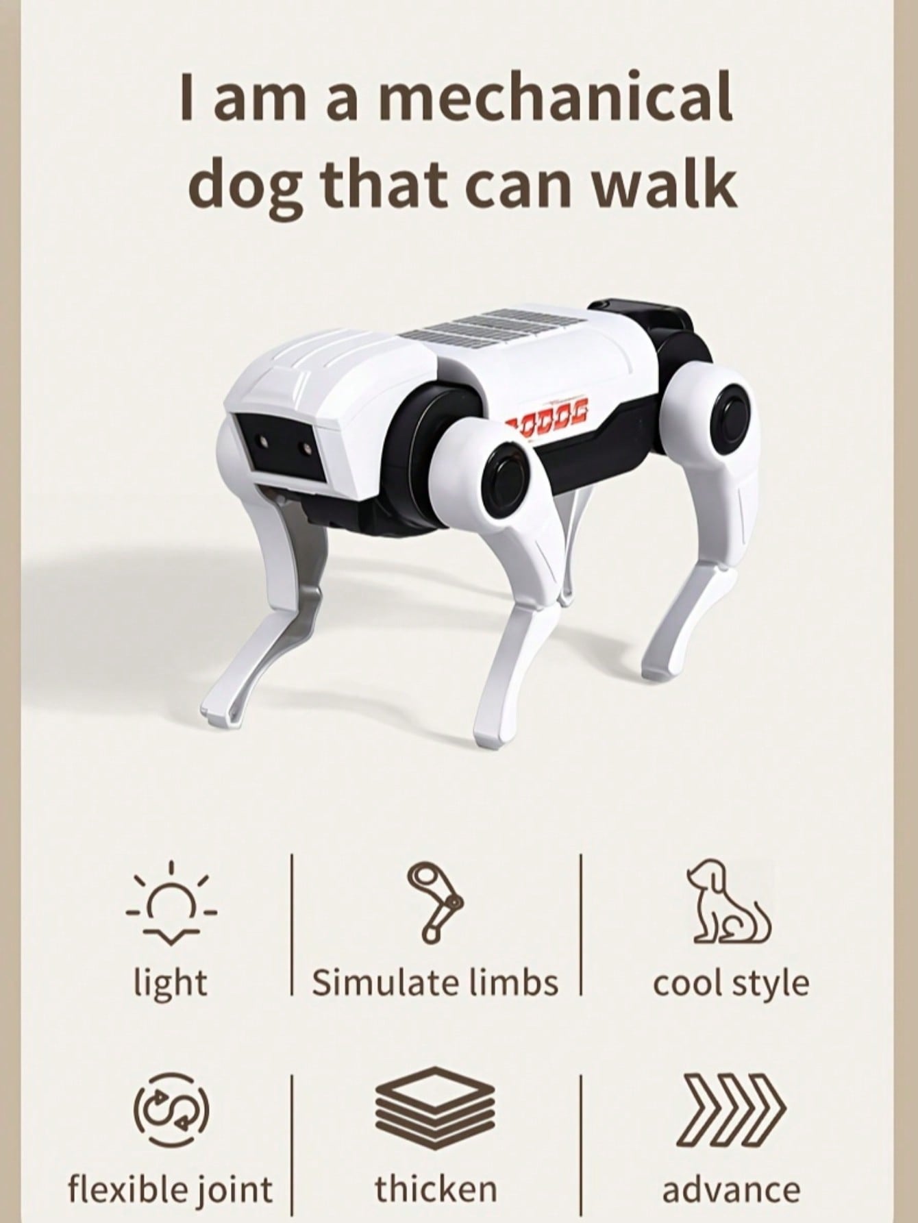 Mainan Robot Anjing Mekanis Be - Electronics Gadgets For Gift ulasan dan harga