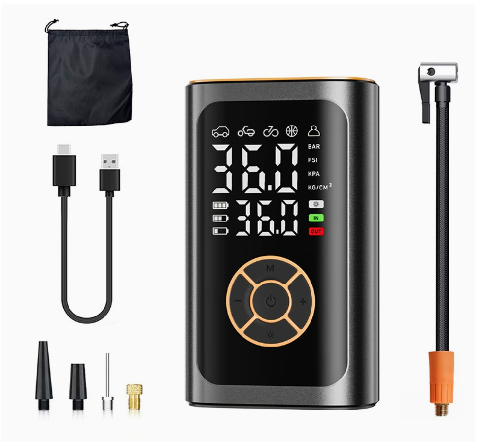 Pompa Ban Mobil Pintar Tanpa K - Power Bank ulasan dan harga