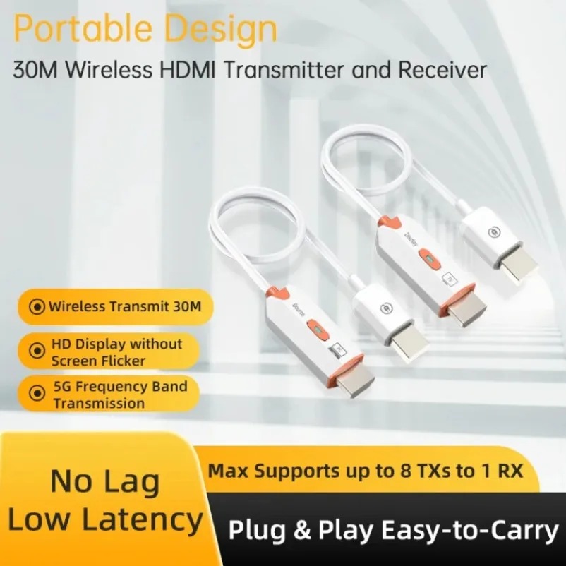 1080P 30M 5.8G Penerima Pemanc - Hdmi Adapter ulasan dan harga