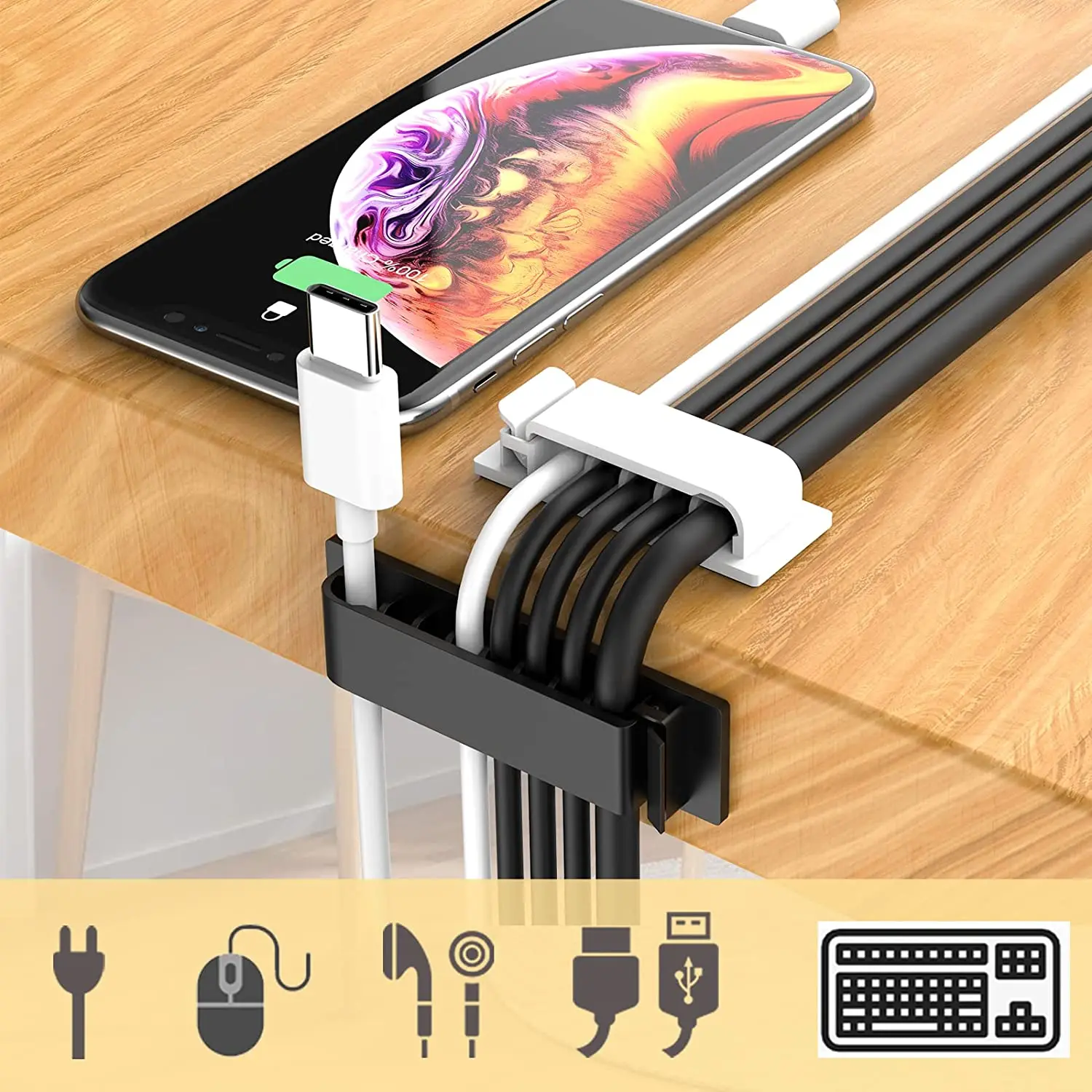 Penata Kabel, Pengatur Kabel,  - Cable Organizer ulasan dan harga