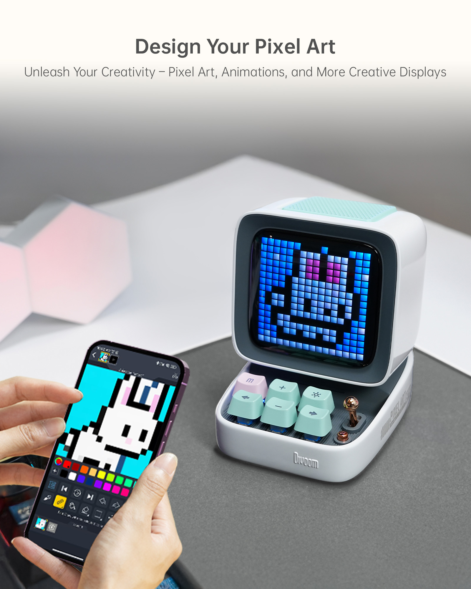 Divoom Ditoo-Pro Speaker Mini  - Bluetooth Speaker ulasan dan harga