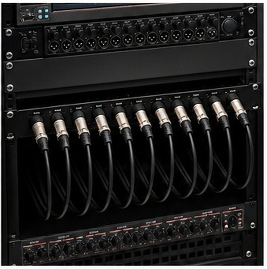 12 Port, Panel Audio yang Dapa - Cable Organizer ulasan dan harga