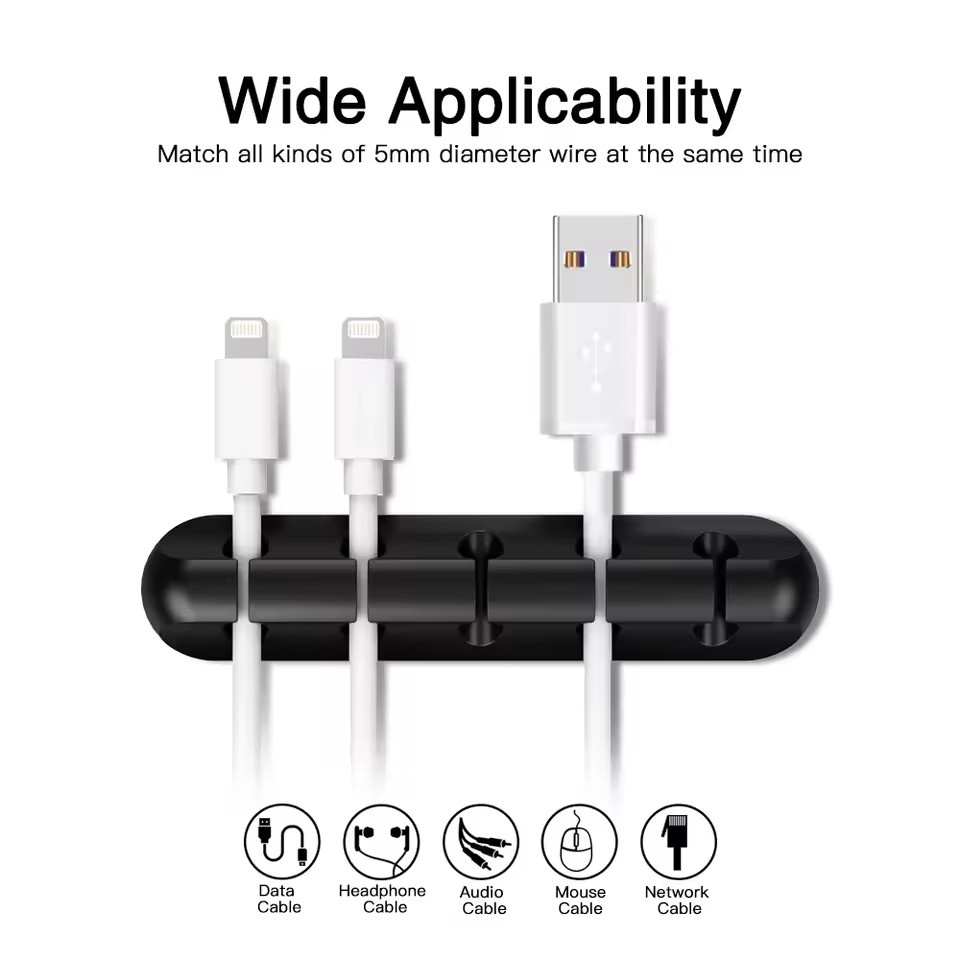Penjepit Pengatur Kabel Siliko - Cable Organizer ulasan dan harga