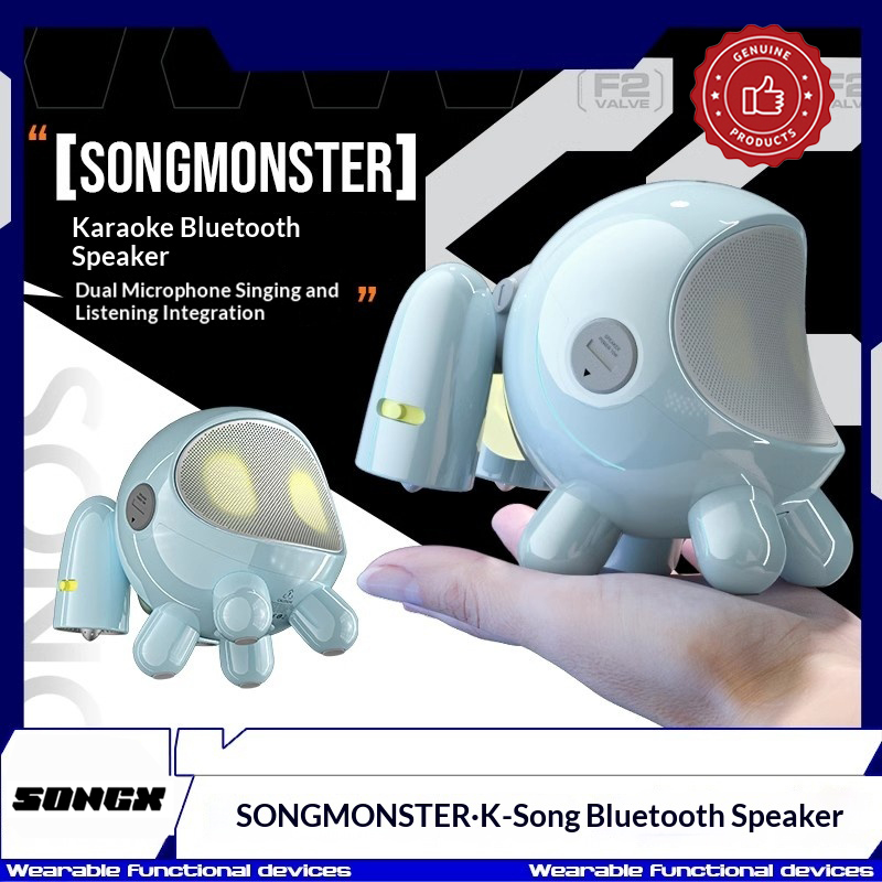 SONGX SONGMONSTER Speaker Blue - Bluetooth Speaker ulasan dan harga